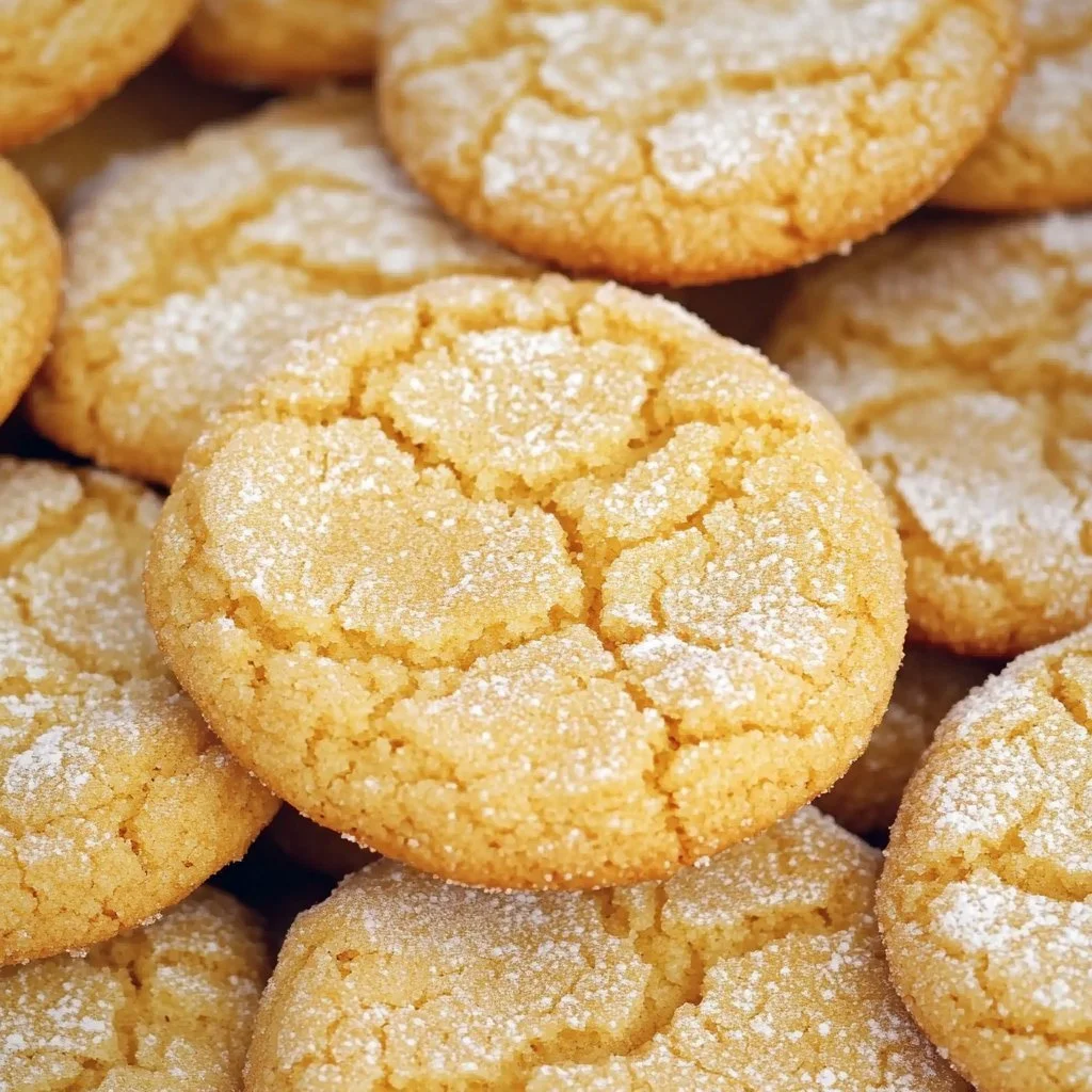 A plate of delicious citrus cookies with lemon and orange zest