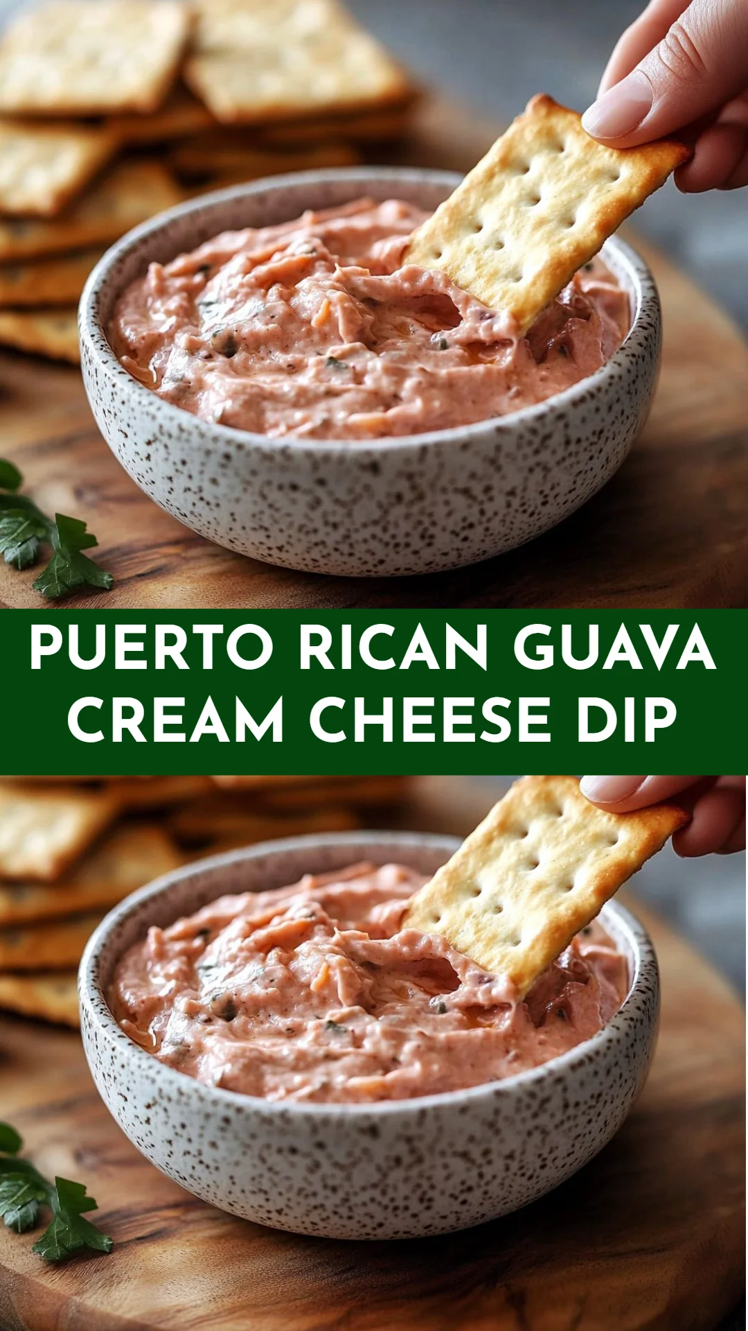 Puerto Rican Guava Cream Cheese Dip