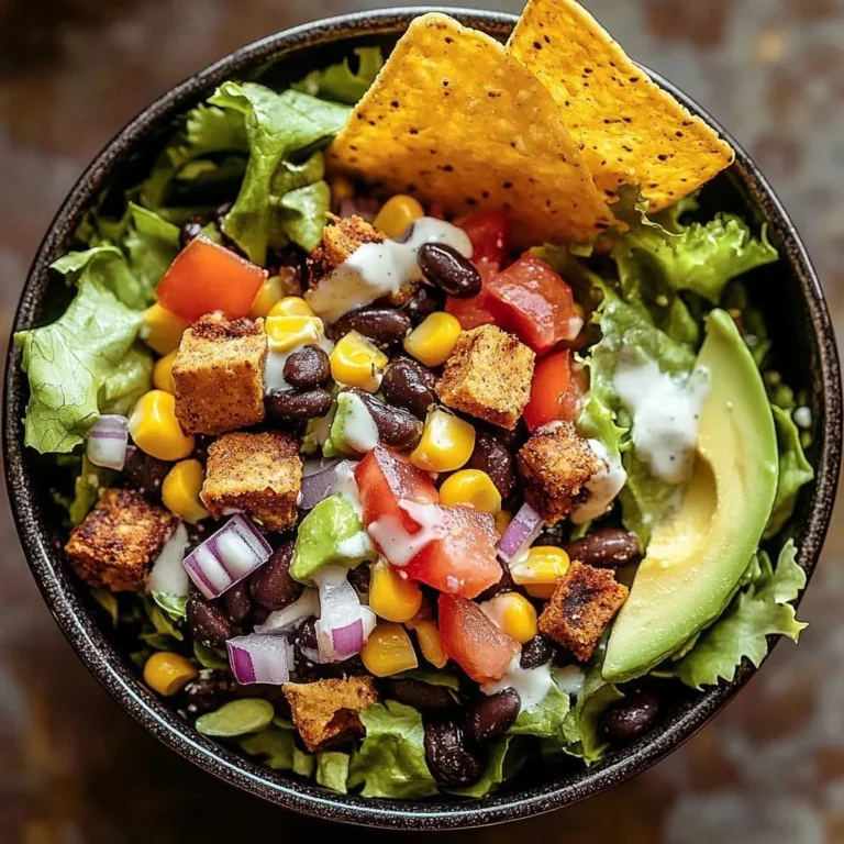 Colorful and fresh simple Mexican salad with vegetables and spices