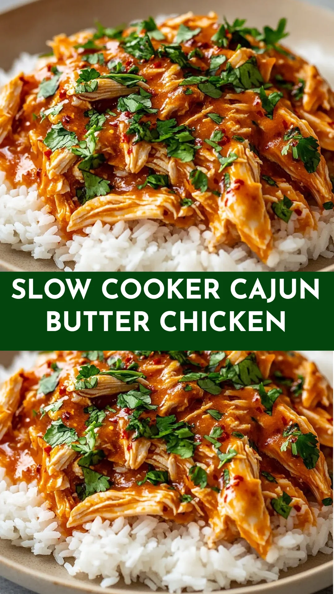Slow Cooker Cajun Butter Chicken