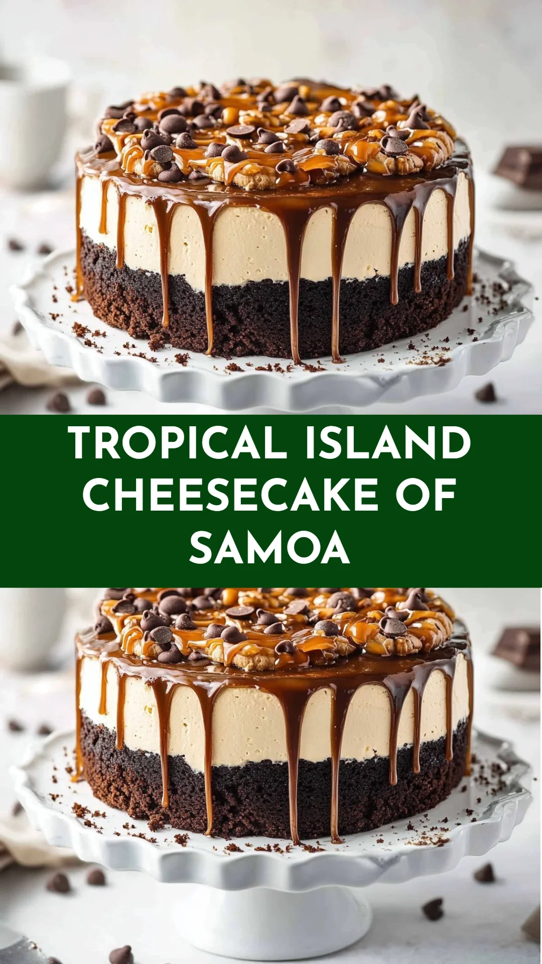 Tropical Island Cheesecake of Samoa